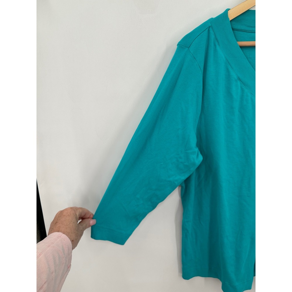 Chico's Top Womens 4 2XL 20 Basic Casual Capsule Timeless Classic Minimalist - Picture 6 of 6